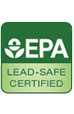 Image of the EPA Lead-Safe certification emblem, showcasing a commitment to health and safety in emergency water extraction.
