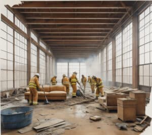 packout services, contents cleaning after a fire - iDry Columbus