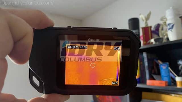 thermal imaging - moisture inspection - iDry Columbus